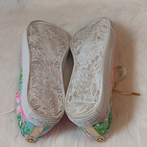 Lilly Pulitzer Abigail Sneaker Sz 10M - Picture 7 of 12